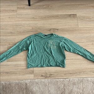 Mother Green Long Sleeve Shirt